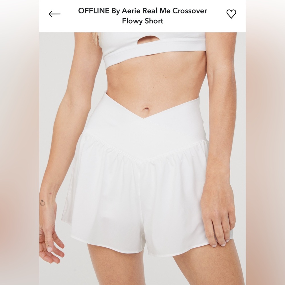 Aerie Real Me Crossover Shorts - Size Large - New with Tags!